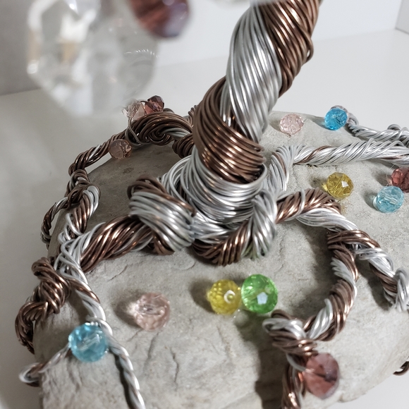 Glass Bead Wire Tree - Picture 5 of 7